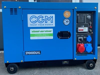 Groupe électrogène insonorisé CGM S9000 Swiss Edition